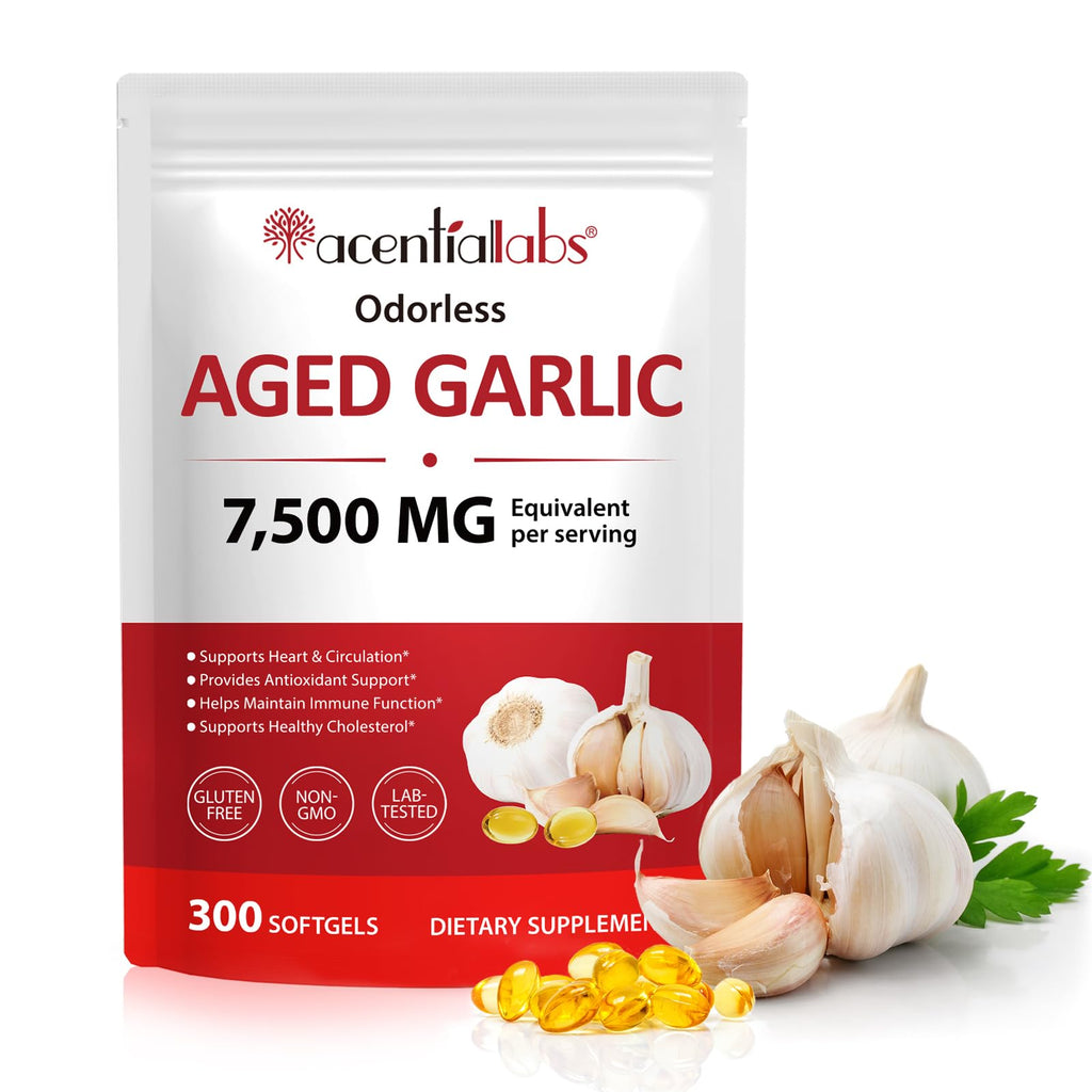 500mg Odorless Garlic Softgels A443