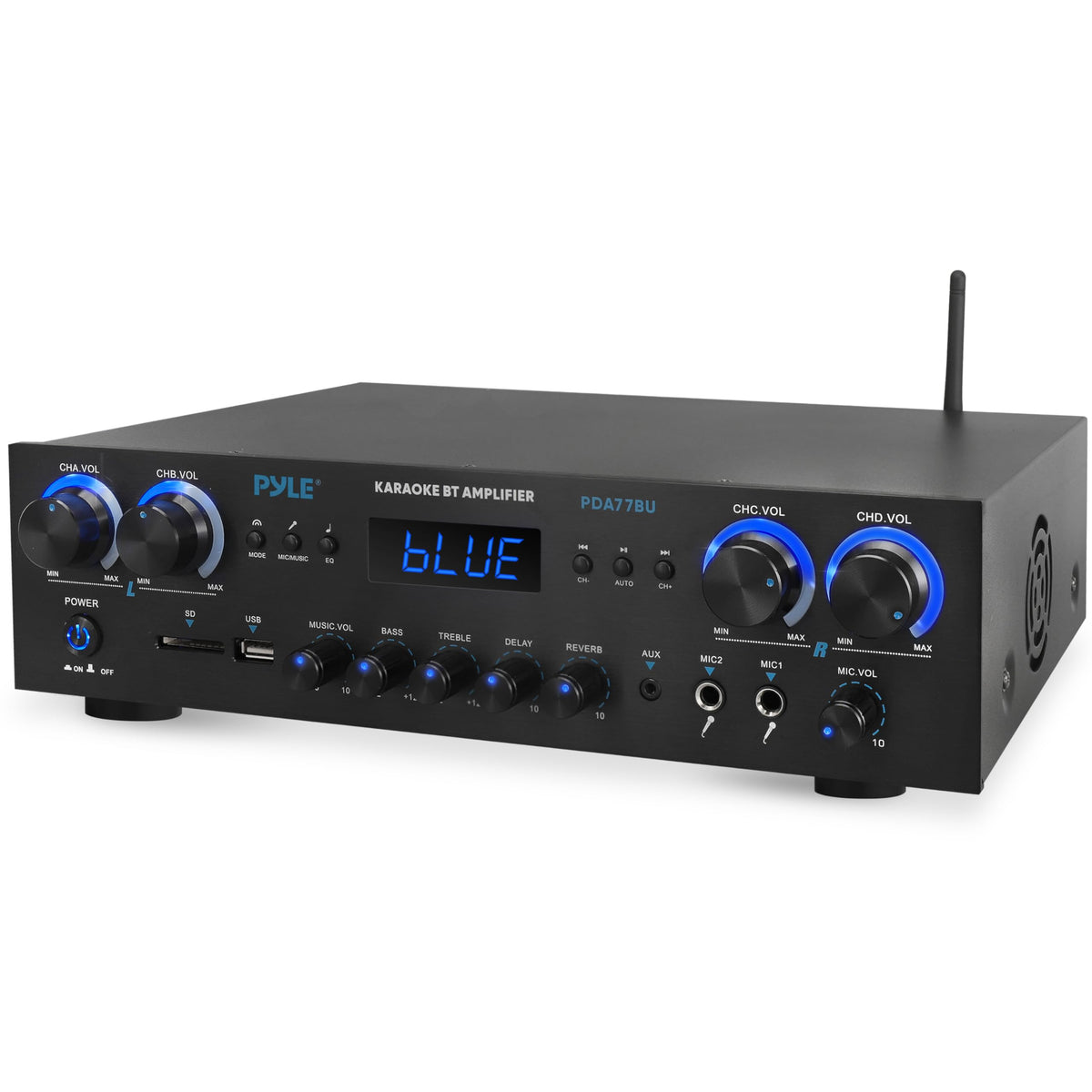4 Channel 800 Watt Bluetooth Stereo Receiver K7961