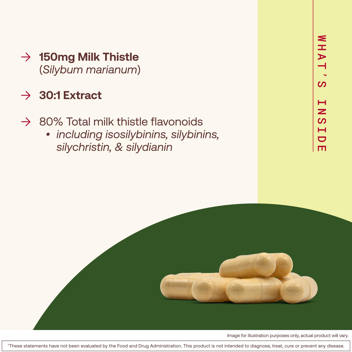 Milk Thistle 150mg 200 Capsules N918