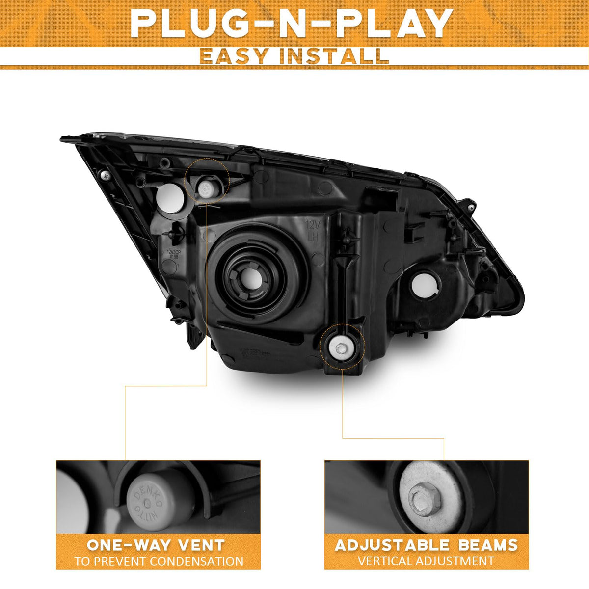 Headlight C535