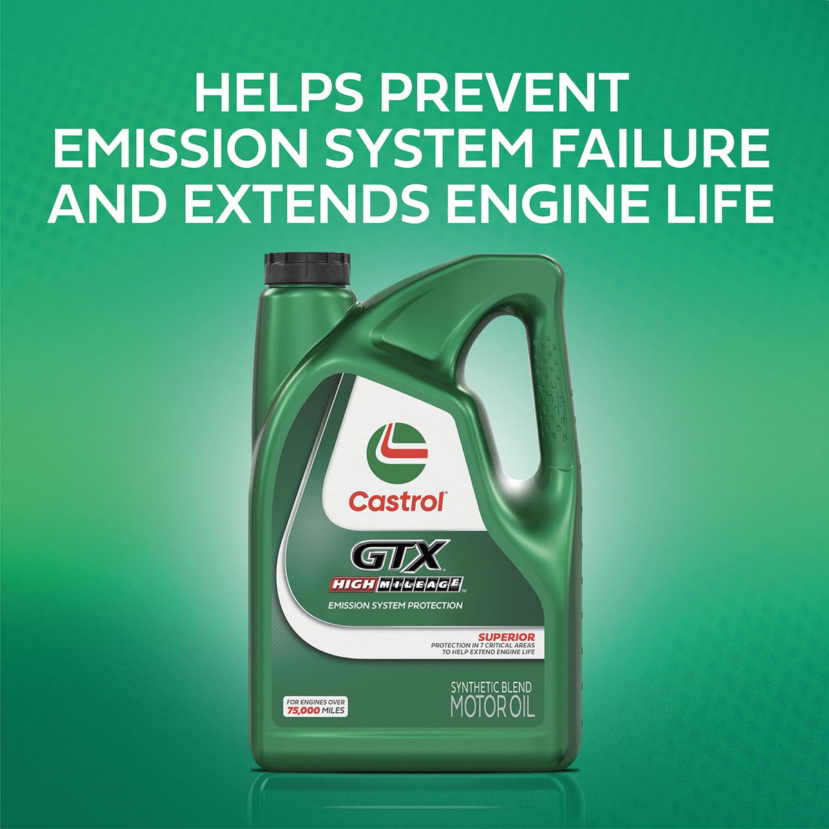 5W-20 Synthetic Blend Motor Oil, 5 Quarts V2172