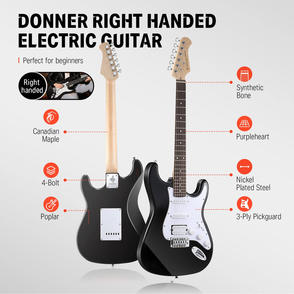 39 Inch Electric Guitar Beginner Kit Q2834