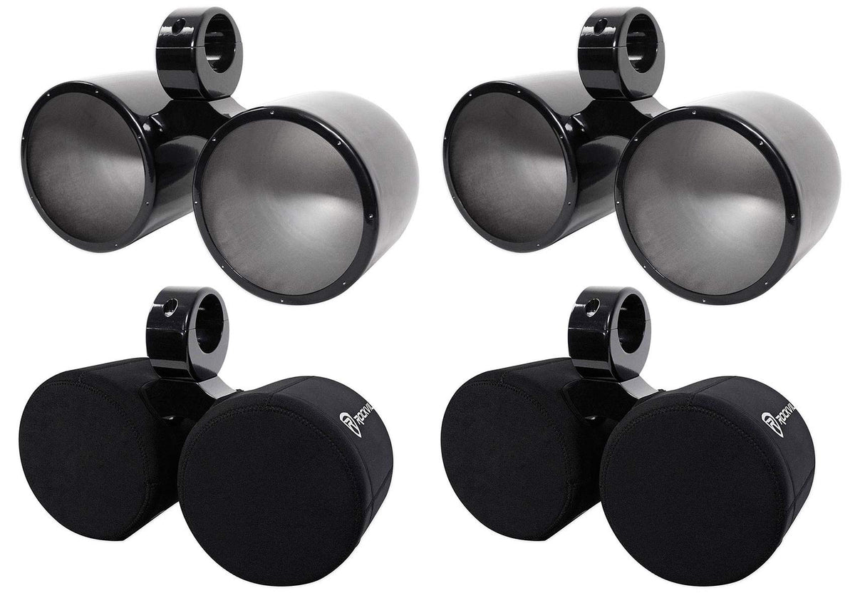 7.7" Wakeboard Tower Empty Enclosure 2-Pack with Covers S43325