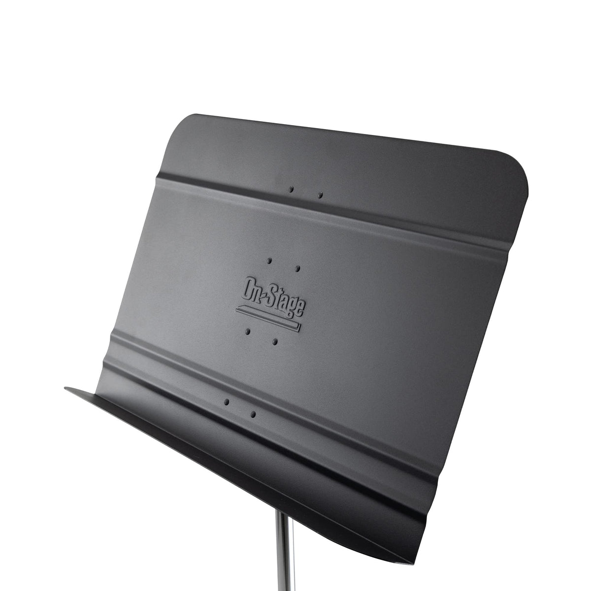 Black Steel and Aluminum Music Stand I434