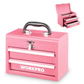 Portable Mini Metal Tool Box with 2 Drawers T6508