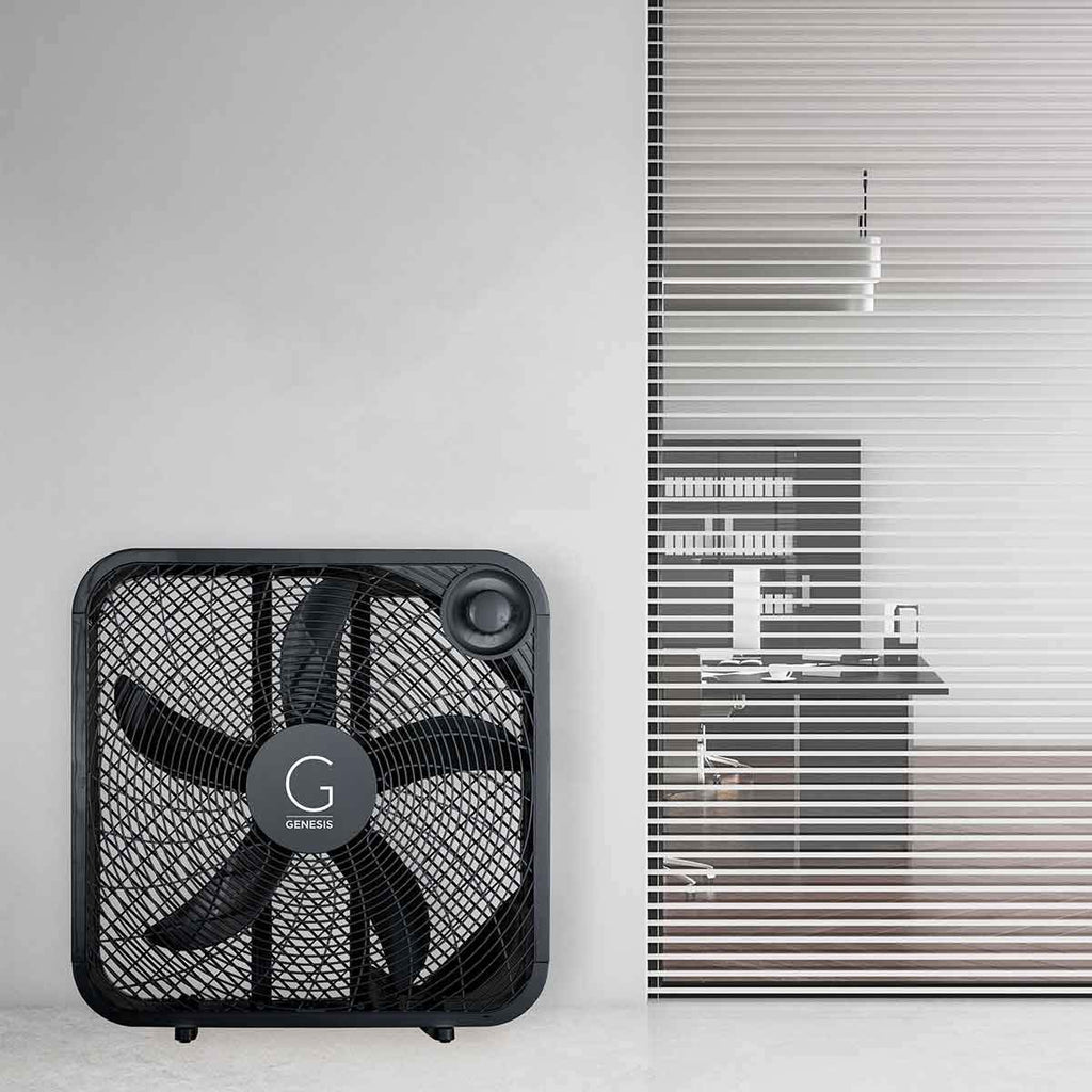 20" Box Fan, 3 Settings, Black K136