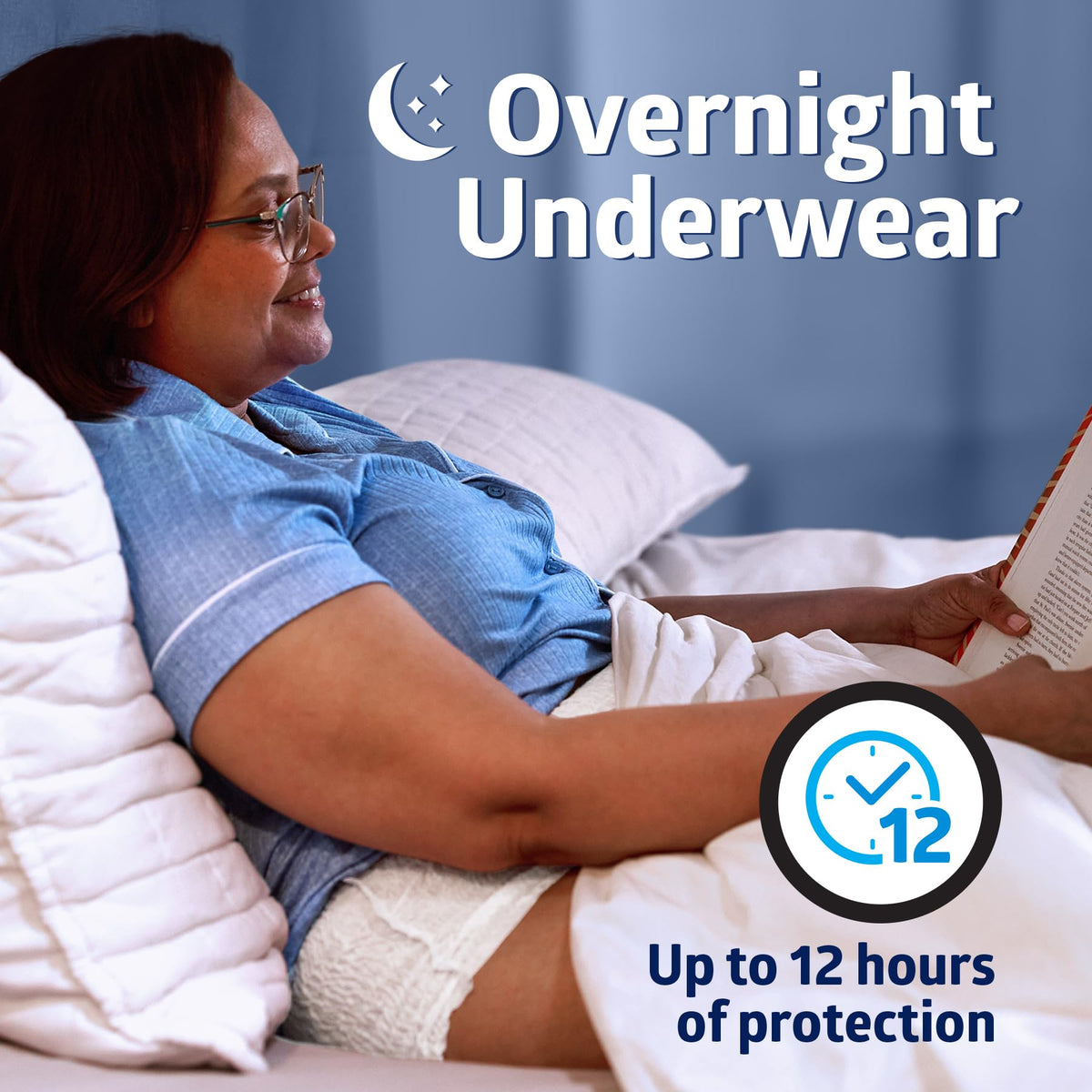 Small/Medium Disposable Pull-On Absorbent Underwear, 64 Count Q23060