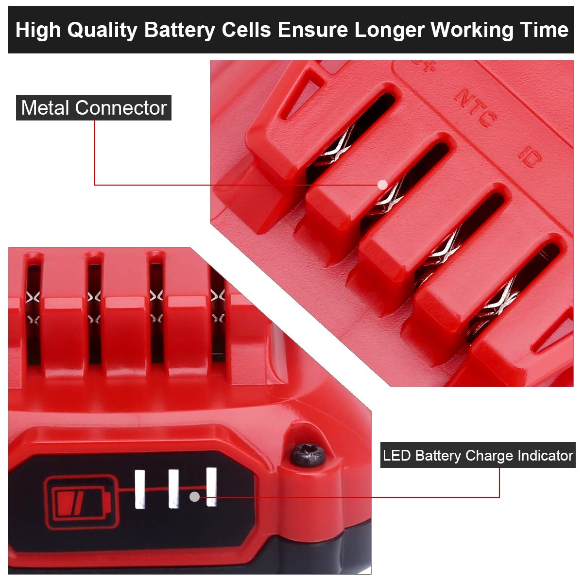 20V Lithium Ion Battery L81623