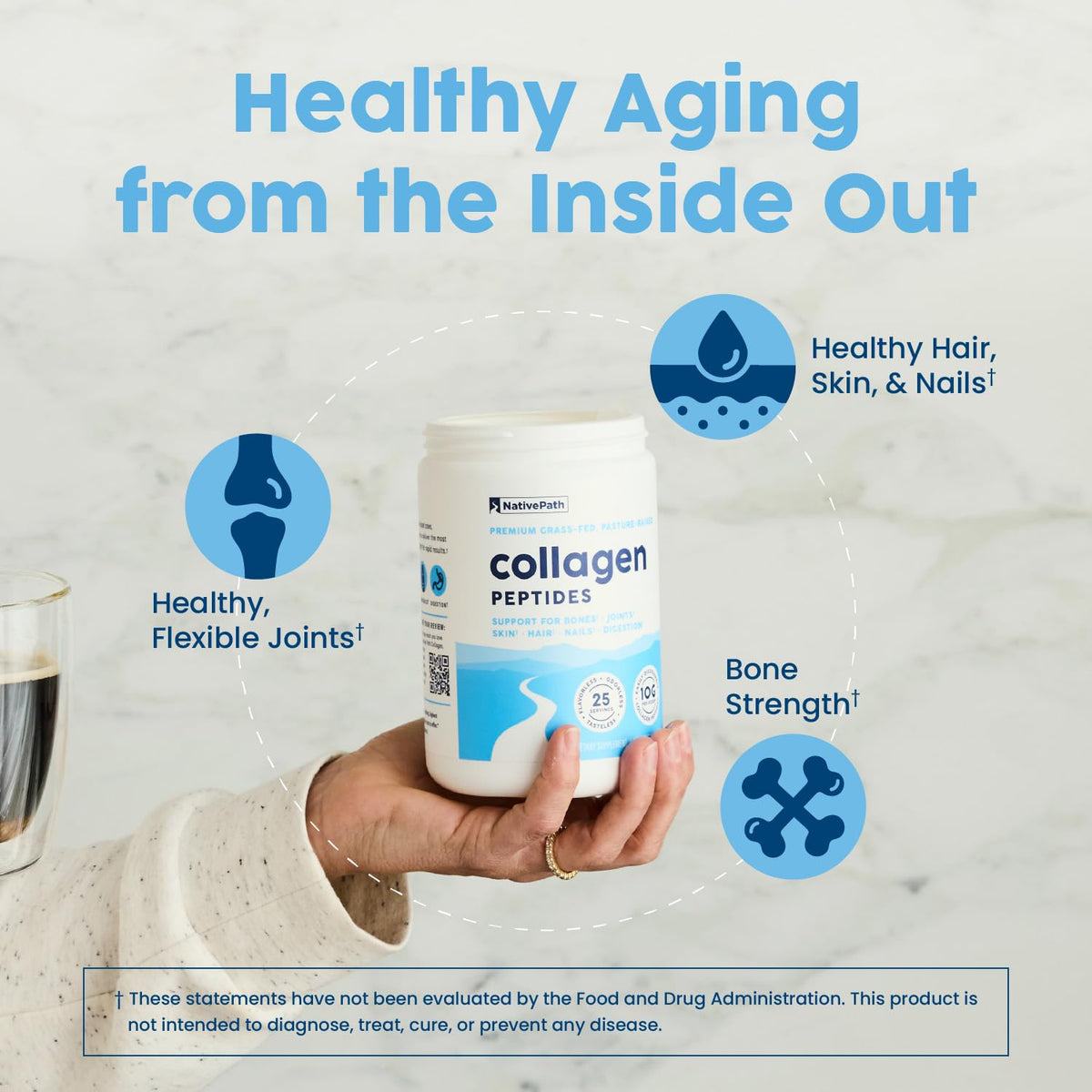 Hydrolyzed Type 1 & 3 Collagen Powder 8.8 oz E73885
