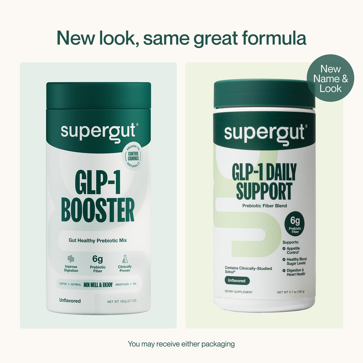 High Fiber GLP-1 Supplement Powder Drink Mix 20 Servings U883