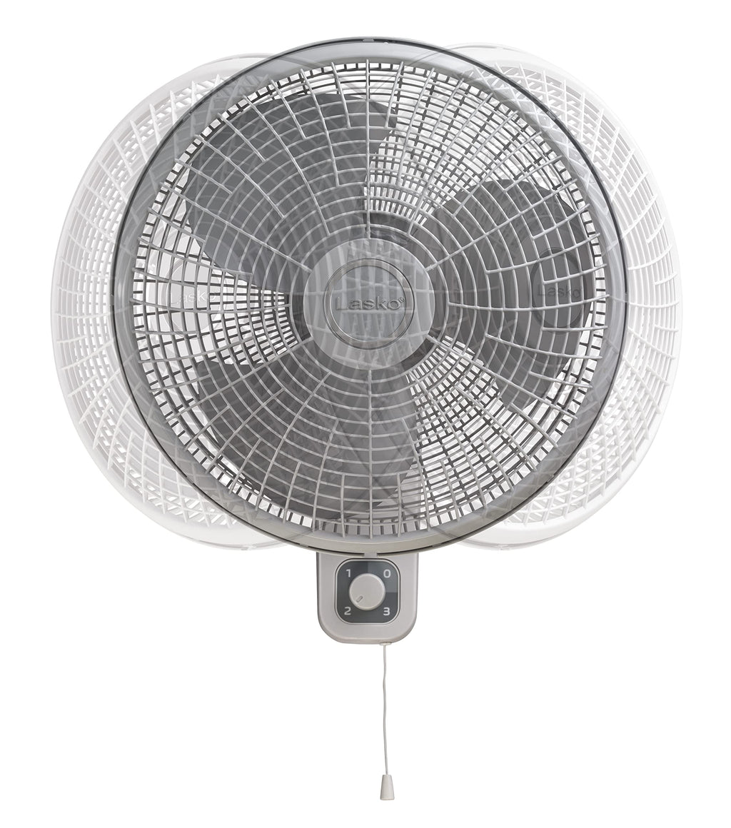 16" 3-Speed Oscillating Wall Mount Fan K3271
