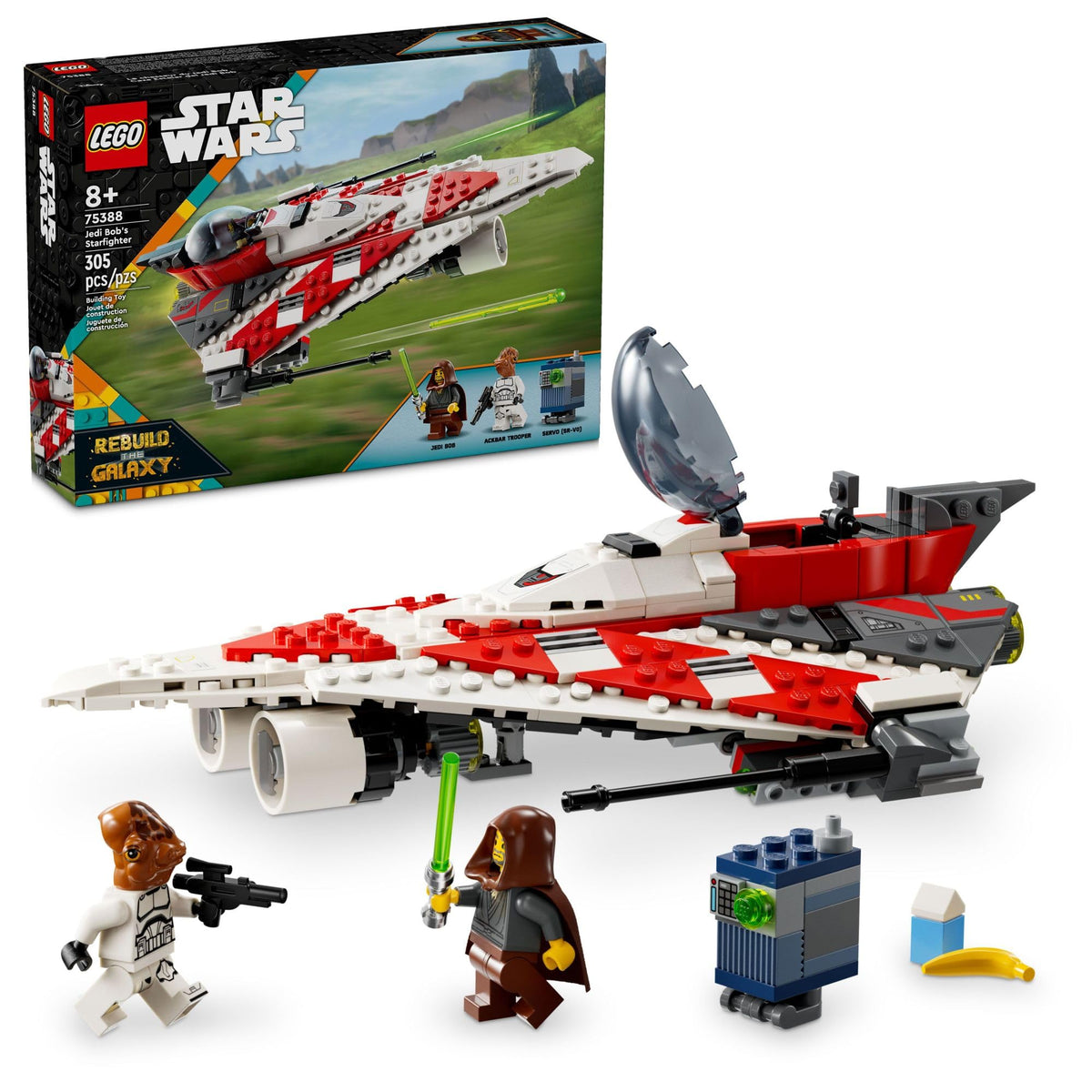 Buildable Toy Vehicle with Minifigure Y1837