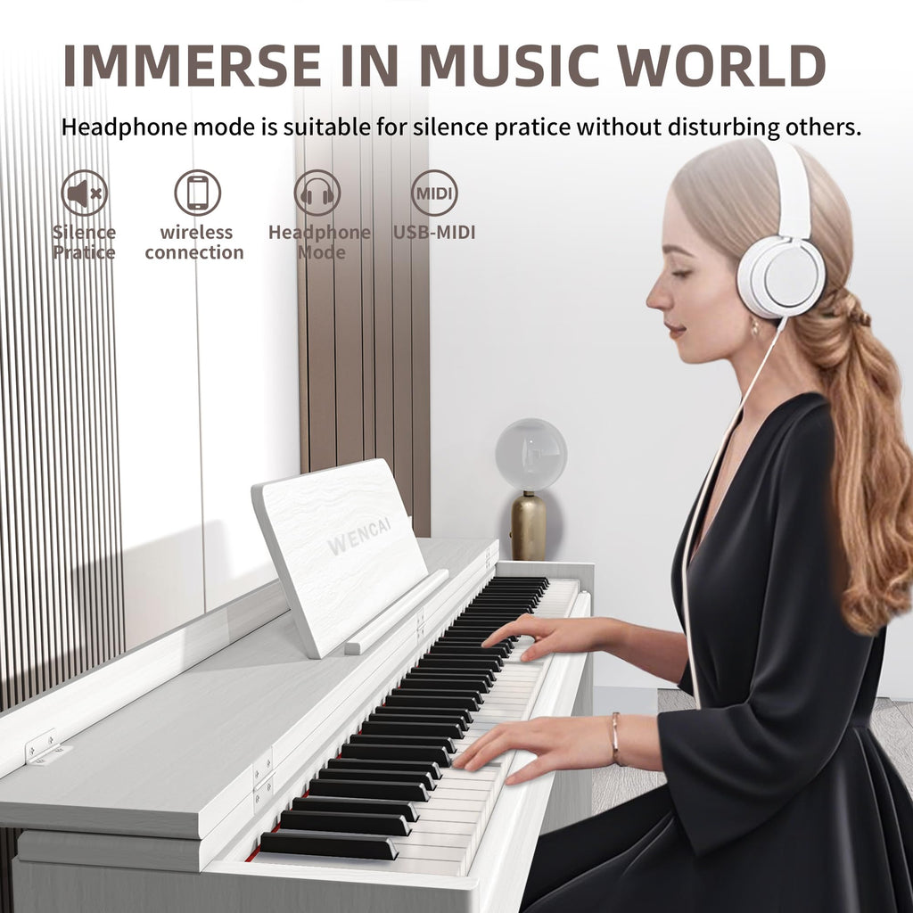 88 Key Fully Weighted Digital Piano F9992
