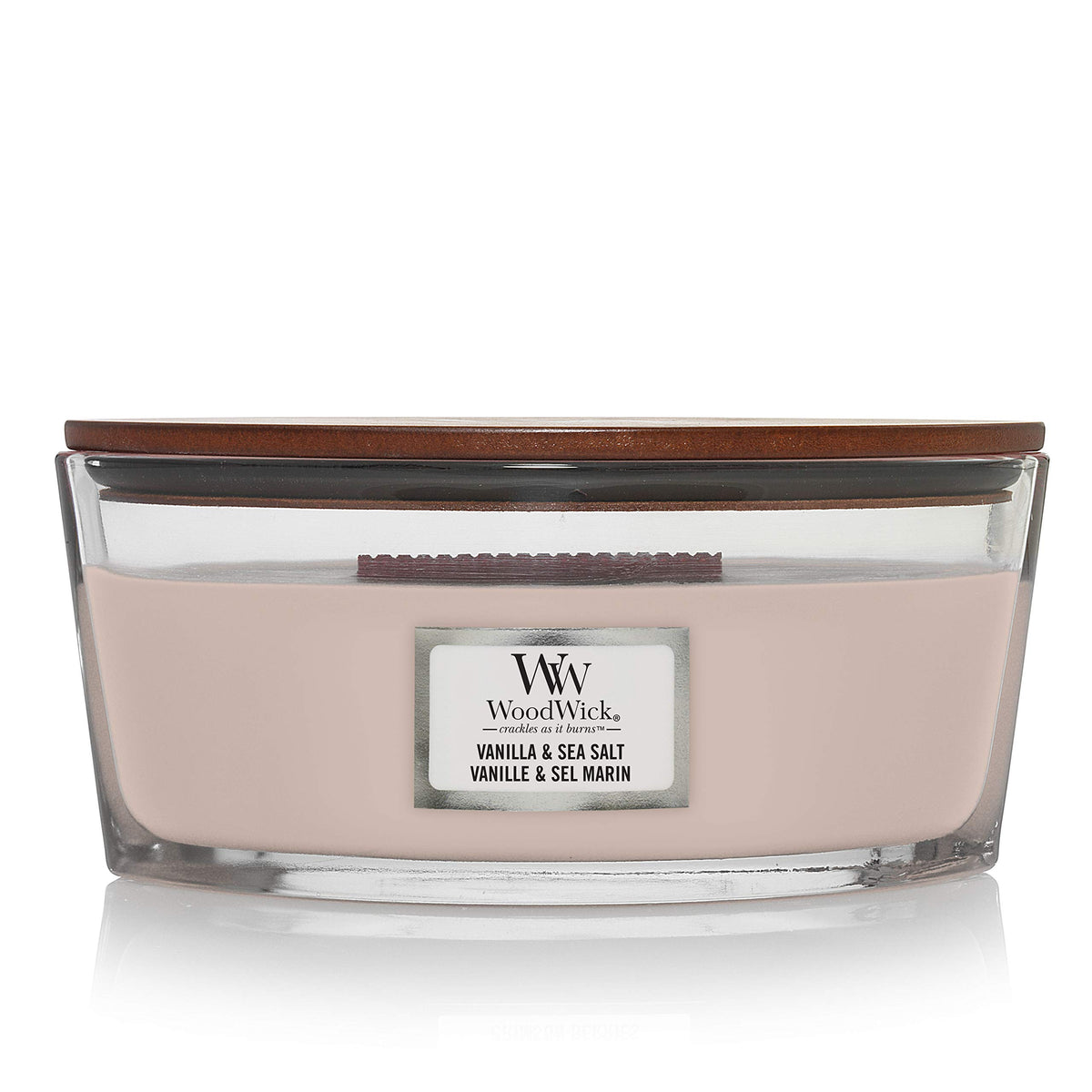 Scented Candle, Vanilla & Sea Salt, 16oz D16896