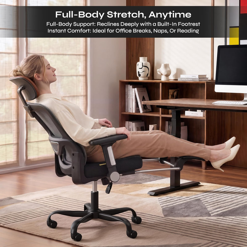 Ergonomic High Back Mesh Office Chair W129408