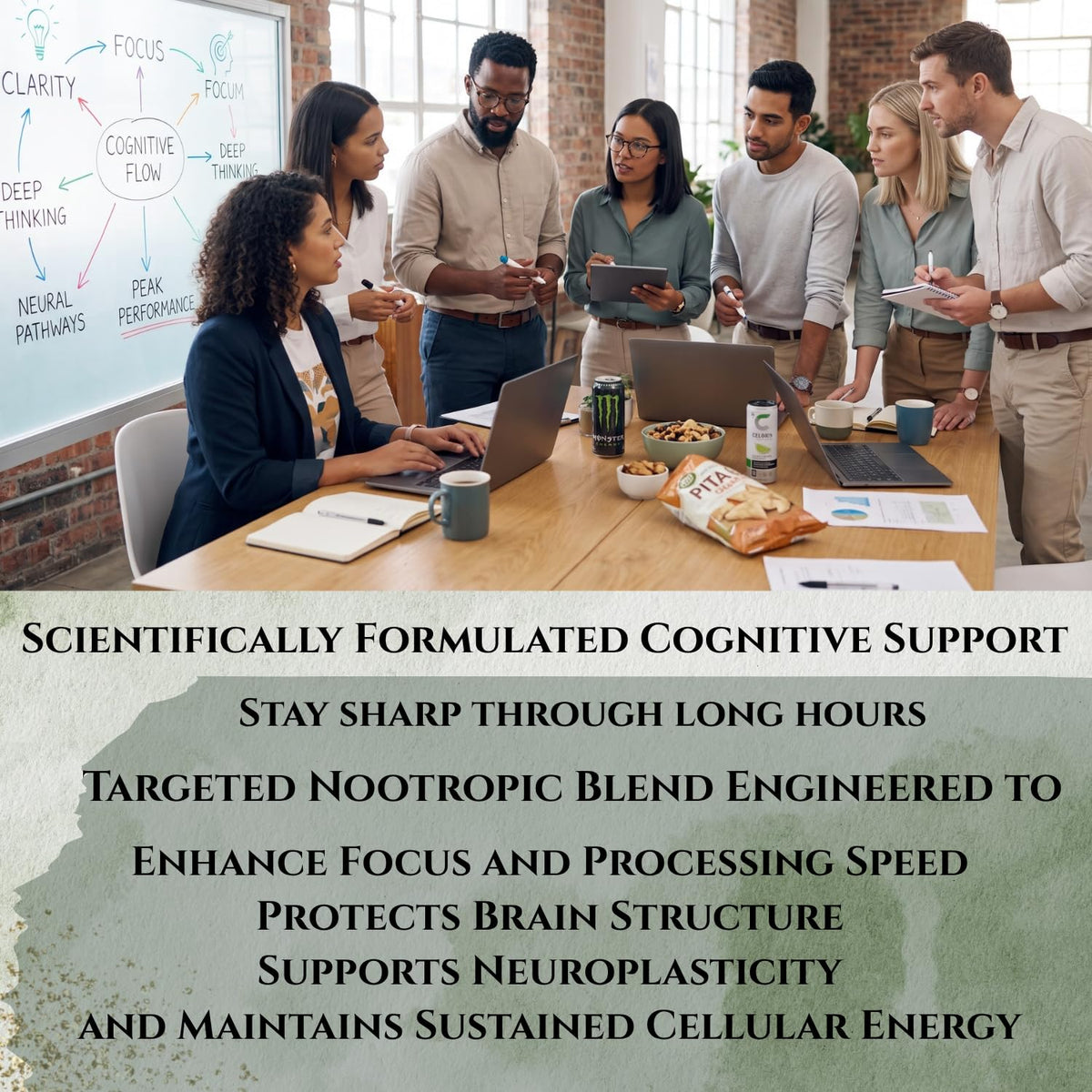 Organic Mushroom Complex Nootropic B54468