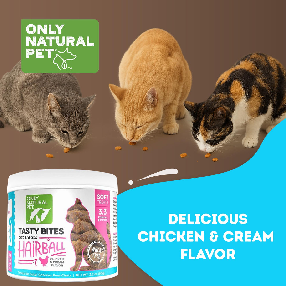 Chicken and Liver Flavor Soft Chews for Cats 60 Count A80468
