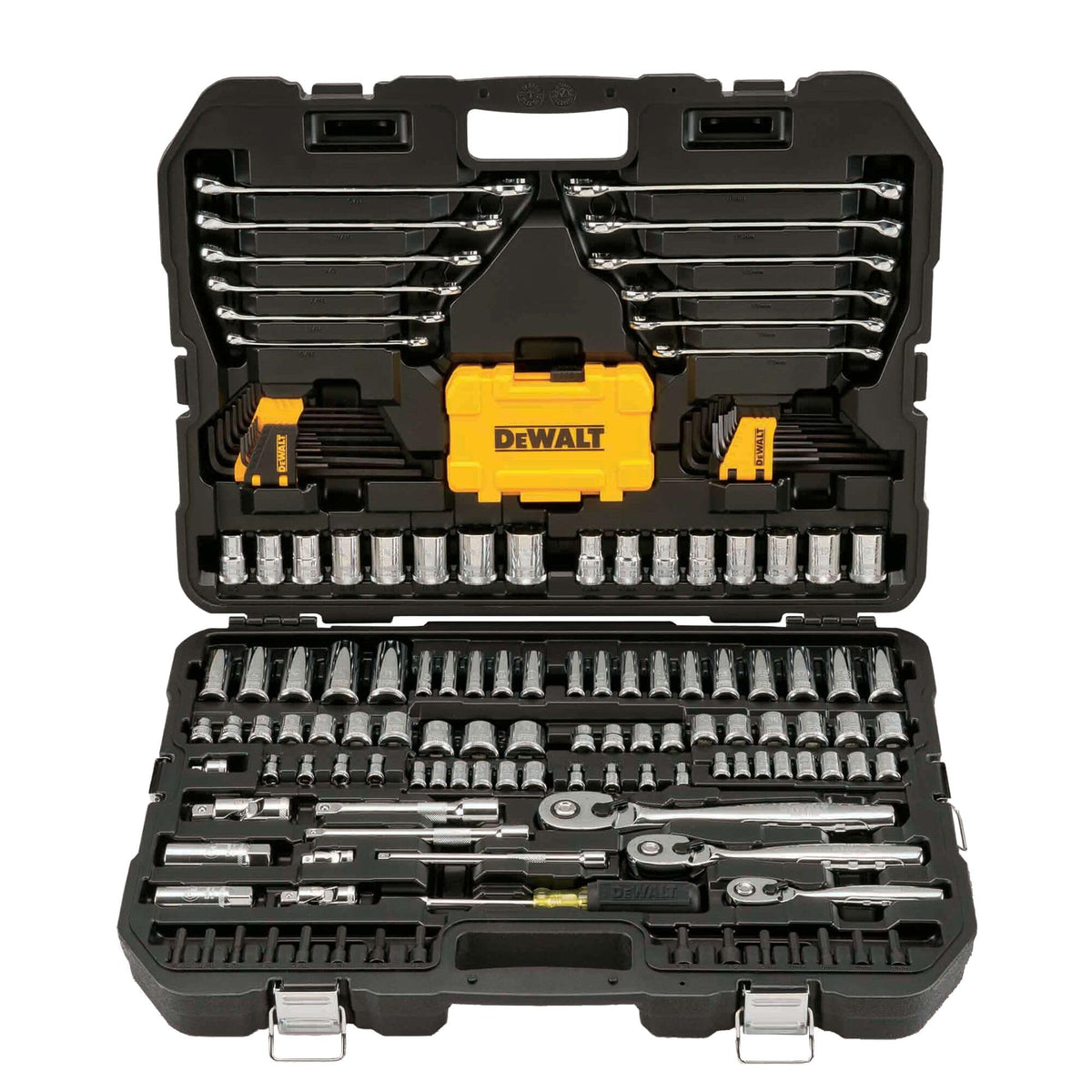 168-Piece Mechanic Tool Set with Case, Metric and Standard R610529
