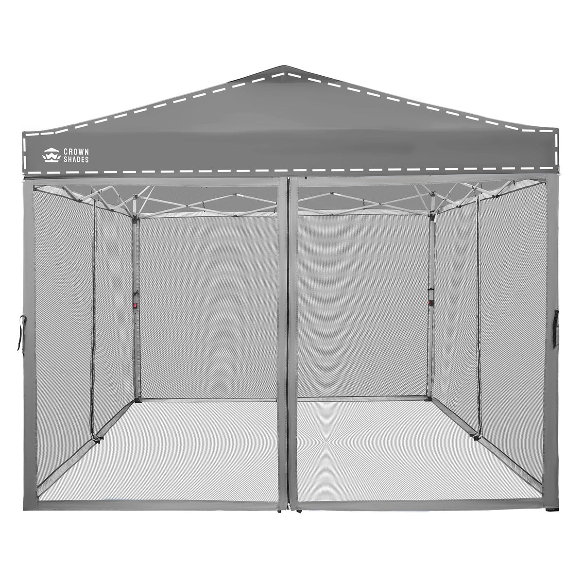 Gazebo Replacement Mosquito Netting 10 x 10ft Grey R989434