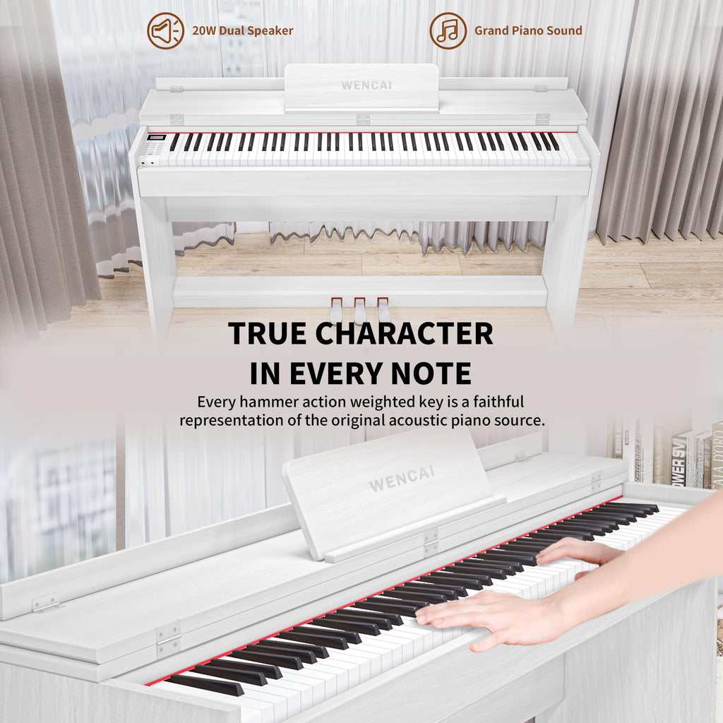 88 Key Fully Weighted Digital Piano F9992