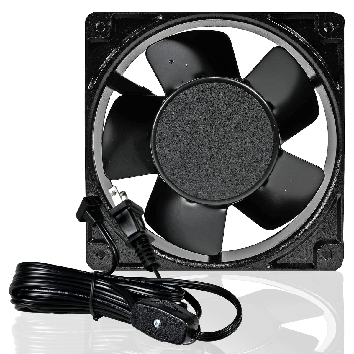 Quiet Air Cooling Corner Fan with Button Controller M8418