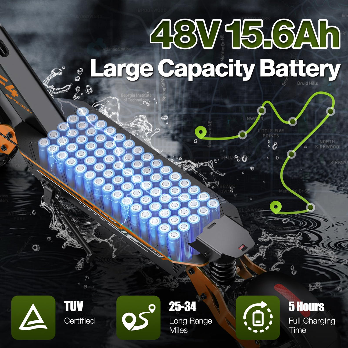 1200W Electric Scooter V282