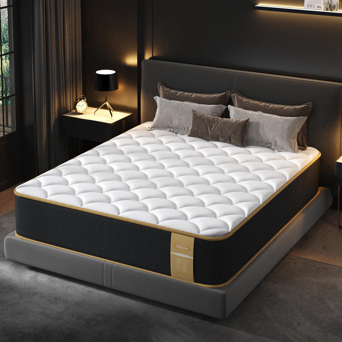 Full Size 8 Inch Gel Memory Foam Hybrid Mattress C3948