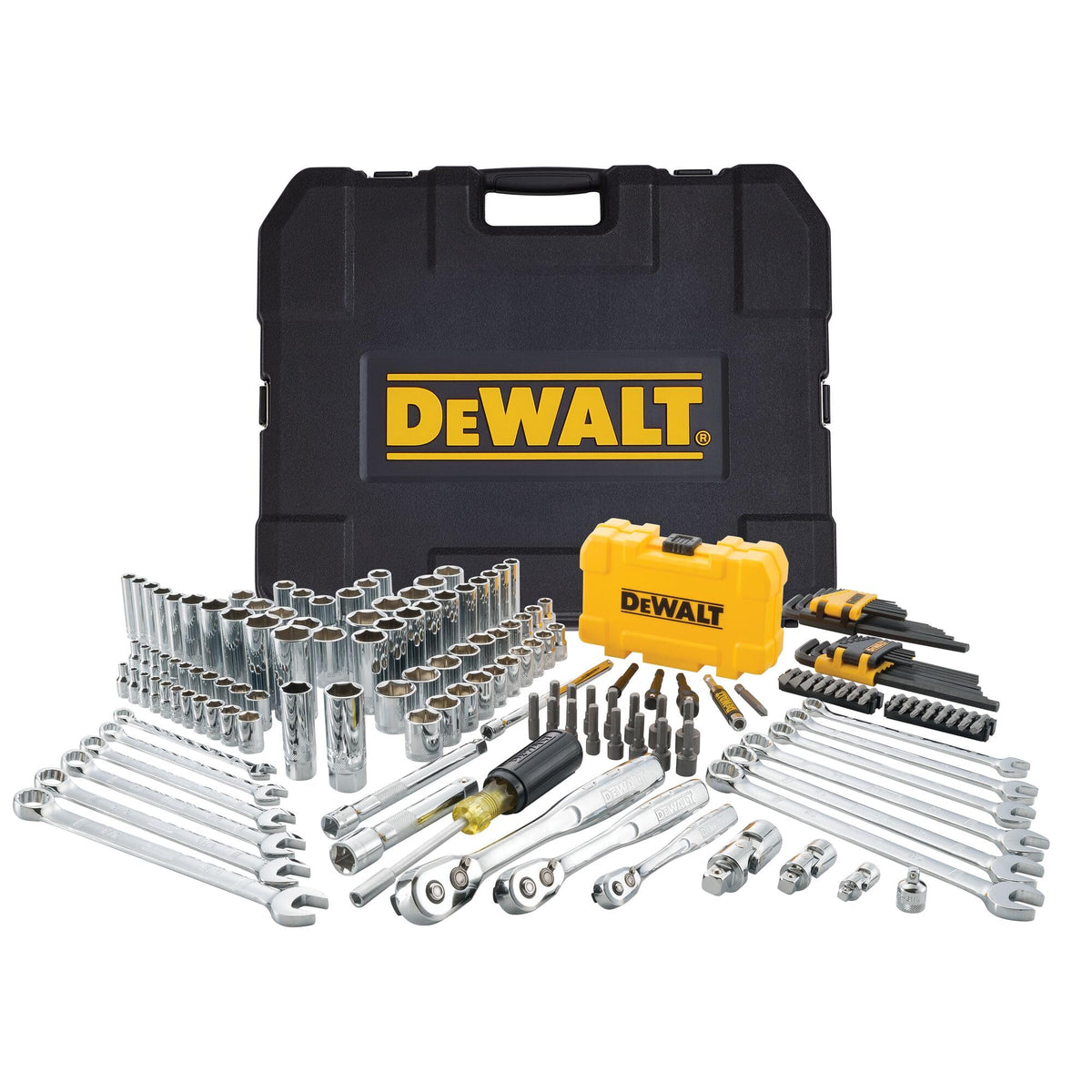 168-Piece Mechanic Tool Set with Case, Metric and Standard R610529