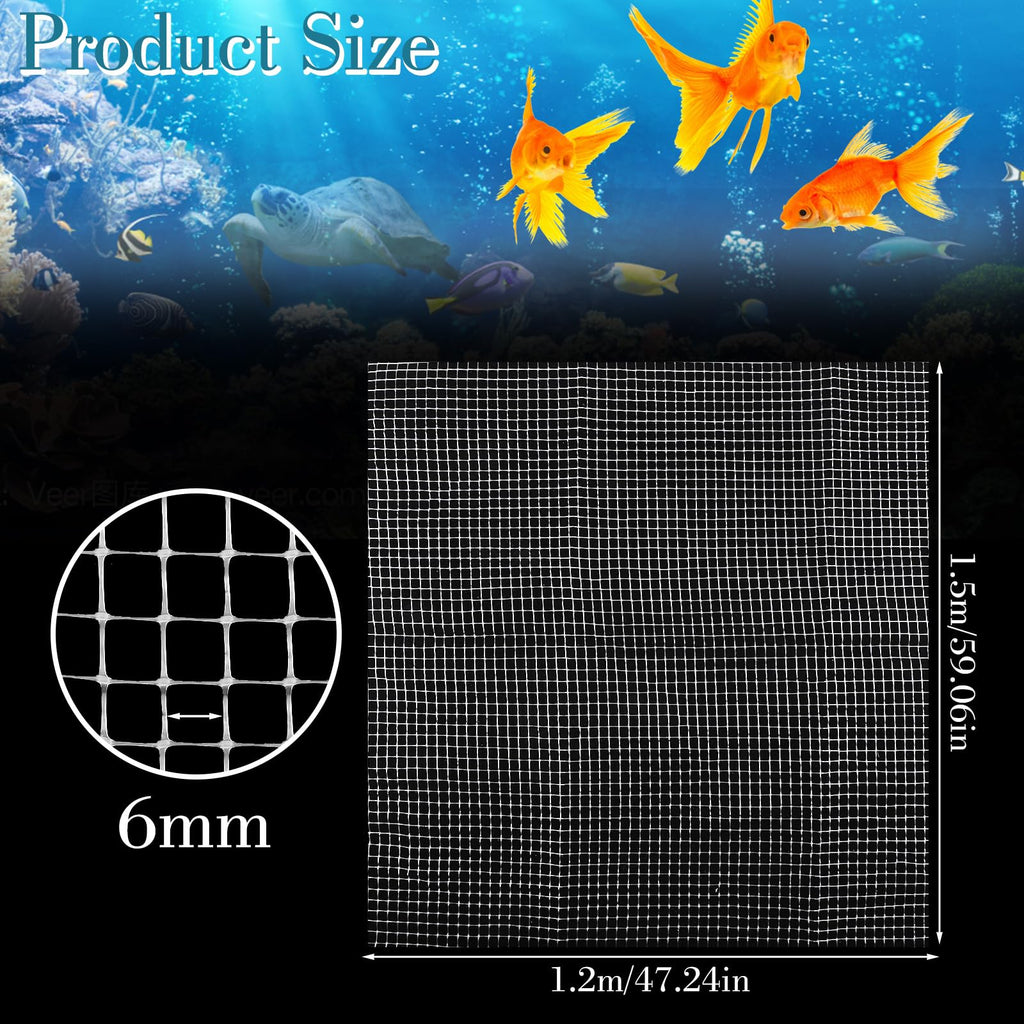 Clear Mesh Fish Tank Lid 4 x 5 feet I77532