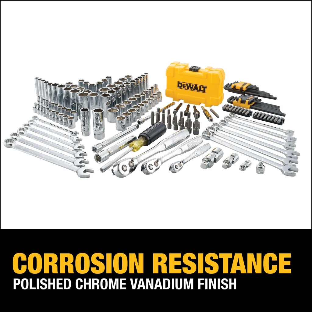 168-Piece Mechanic Tool Set with Case, Metric and Standard R610529