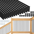 51 Pack 36" Black Aluminum Deck Balusters H308861