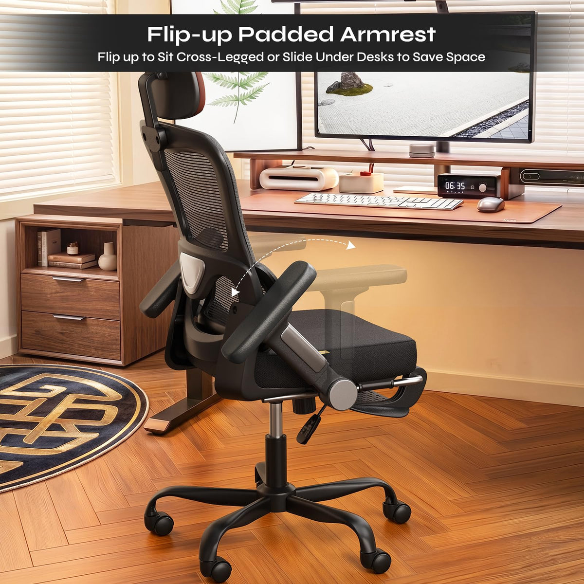 Ergonomic High Back Mesh Office Chair W129408
