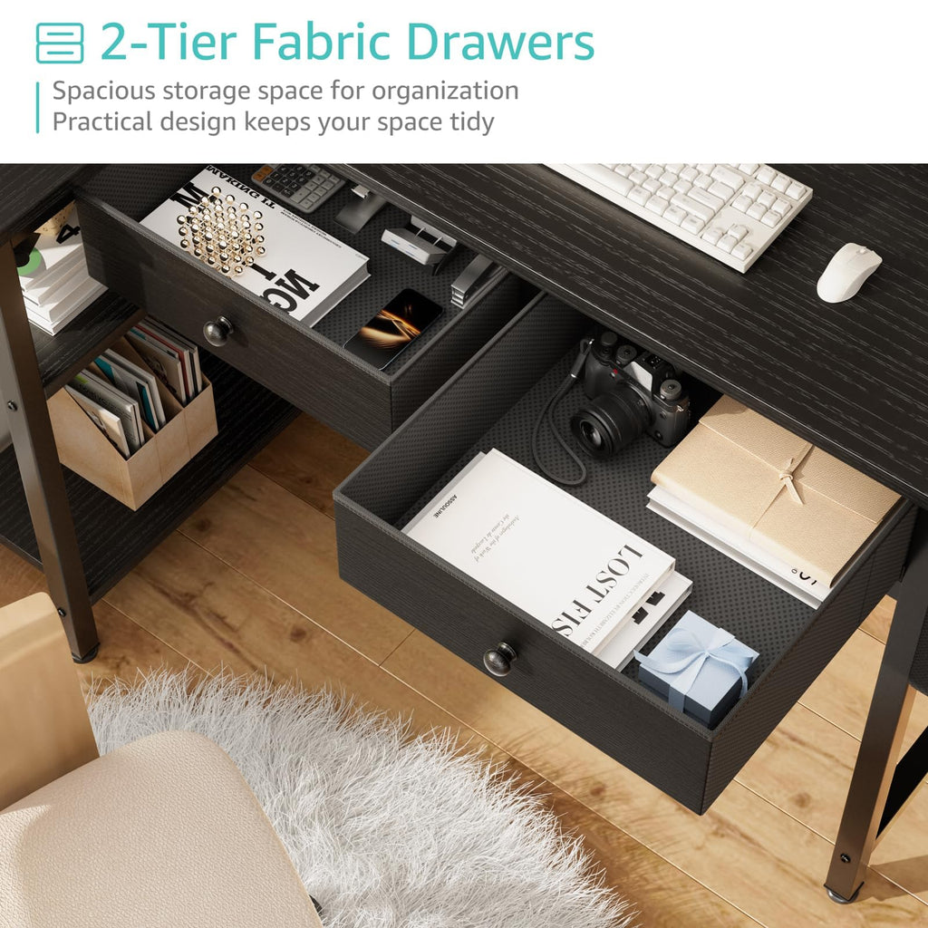 Black Corner Desk E74833