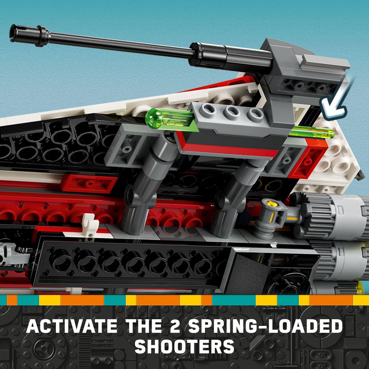 Buildable Toy Vehicle with Minifigure Y1837