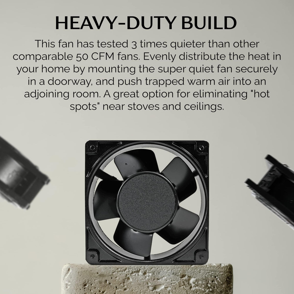 Quiet Air Cooling Corner Fan with Button Controller M8418