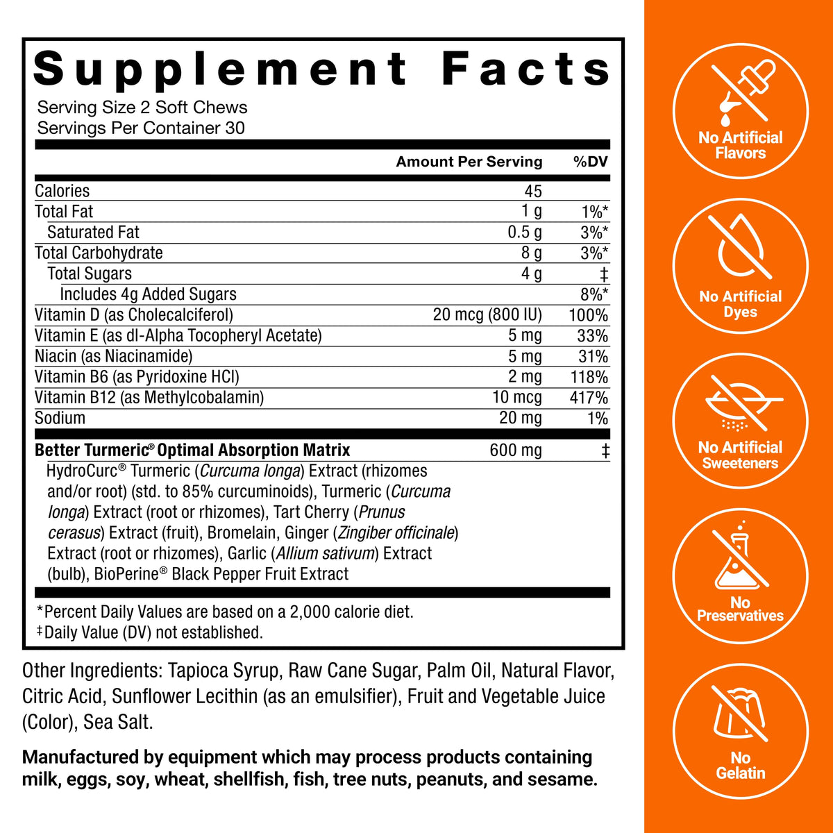 Turmeric Supplement Y58720