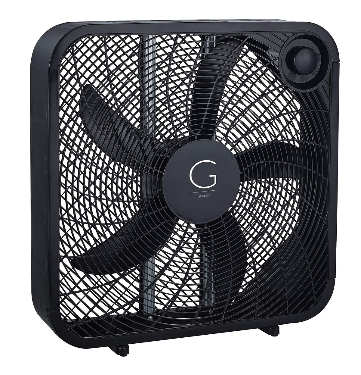 20" Box Fan, 3 Settings, Black K136